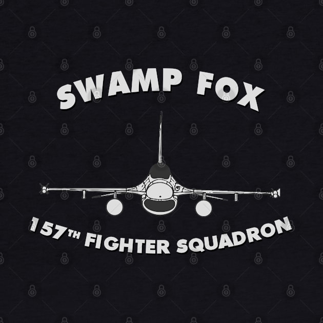 157th Fighter Squadron Swamp Fox USAF F16 by DesignedForFlight